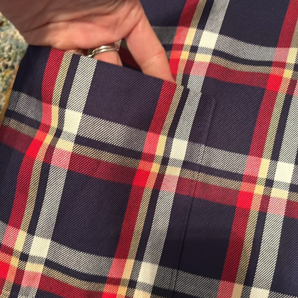 True Vintage Pendleton Plaid Single Breasted Blaz… - image 5